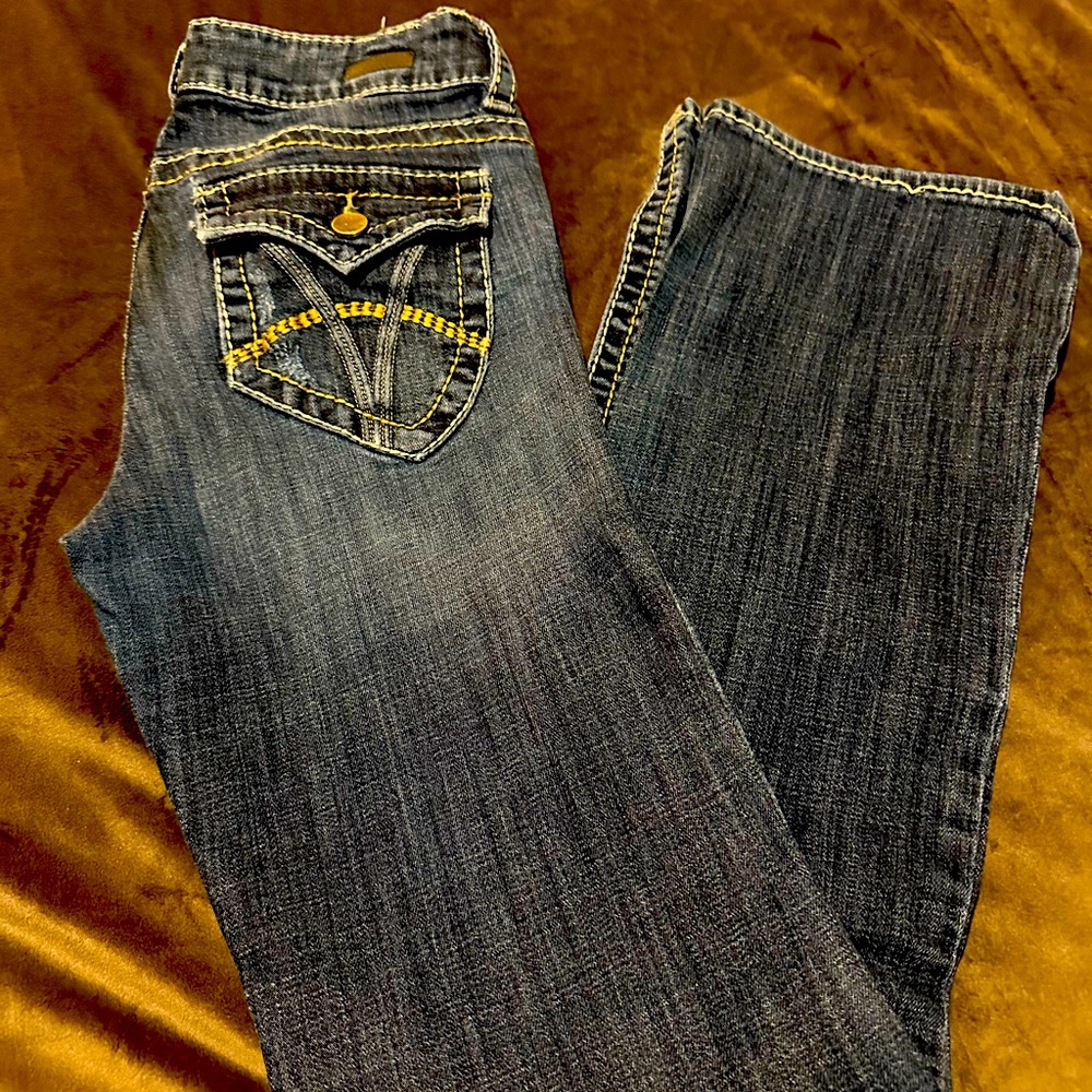 Kut from Kloth flap pocket jeans